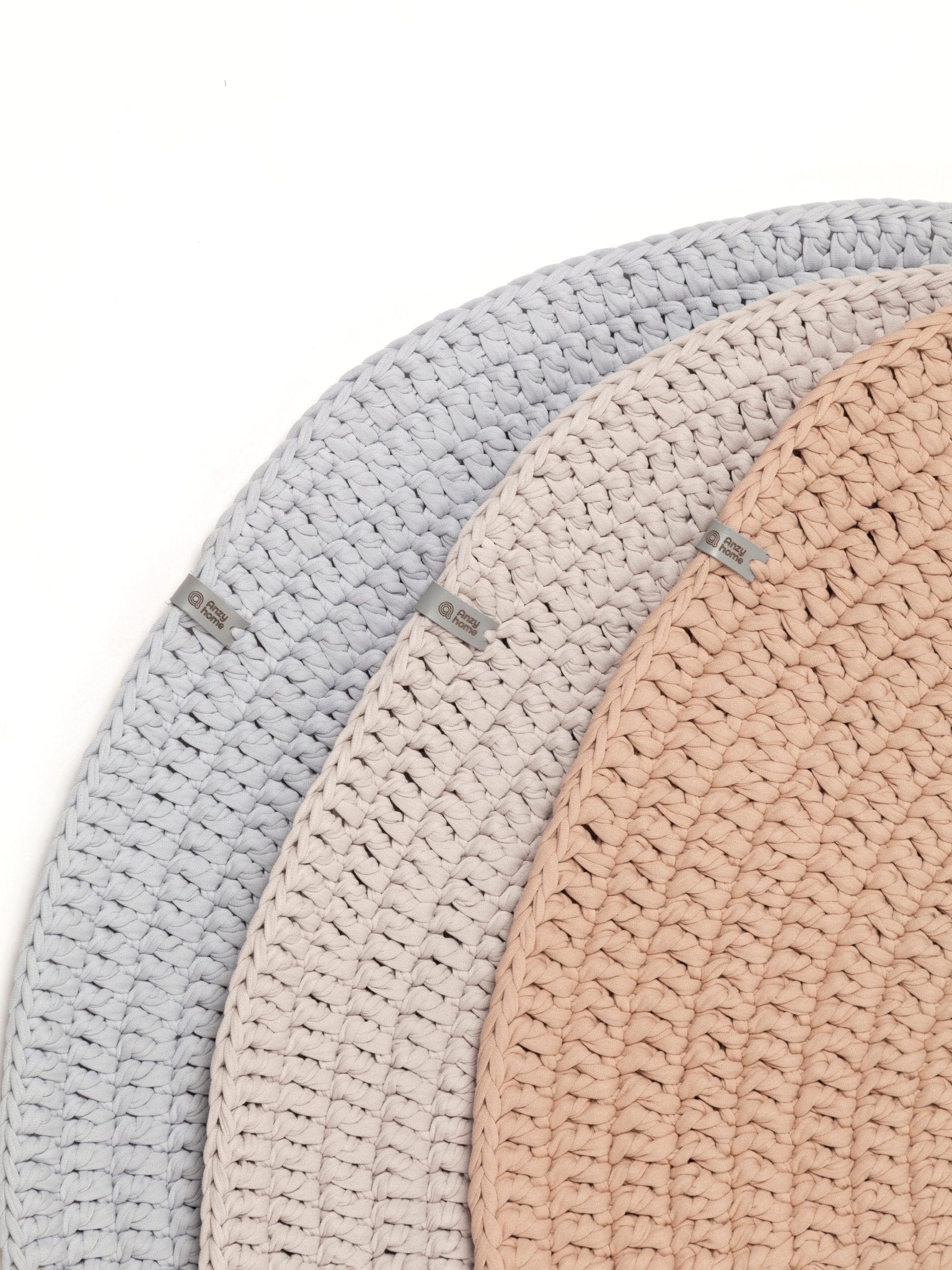 ANZY HAND-WOVEN SOLID AREA RUG - The Modern Heritage