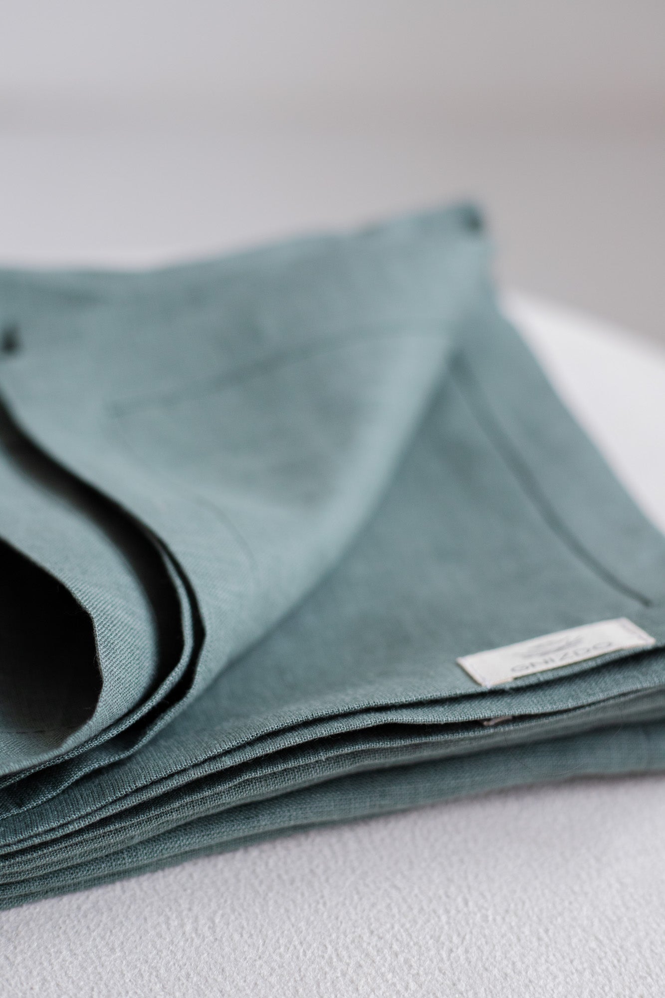 CLASSIC LINEN NAPKINS FERN GREEN SET OF 2 - The Modern Heritage