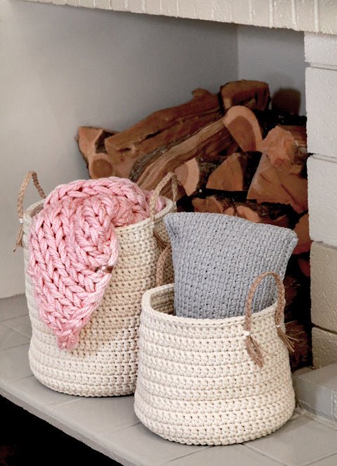 Moloda Hand-Woven Basket Natural Beige - The Modern Heritage