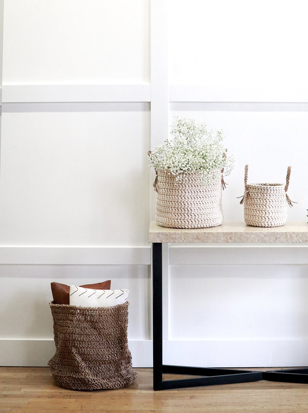 Povitrya Natural Hand-Woven Storage Basket - The Modern Heritage
