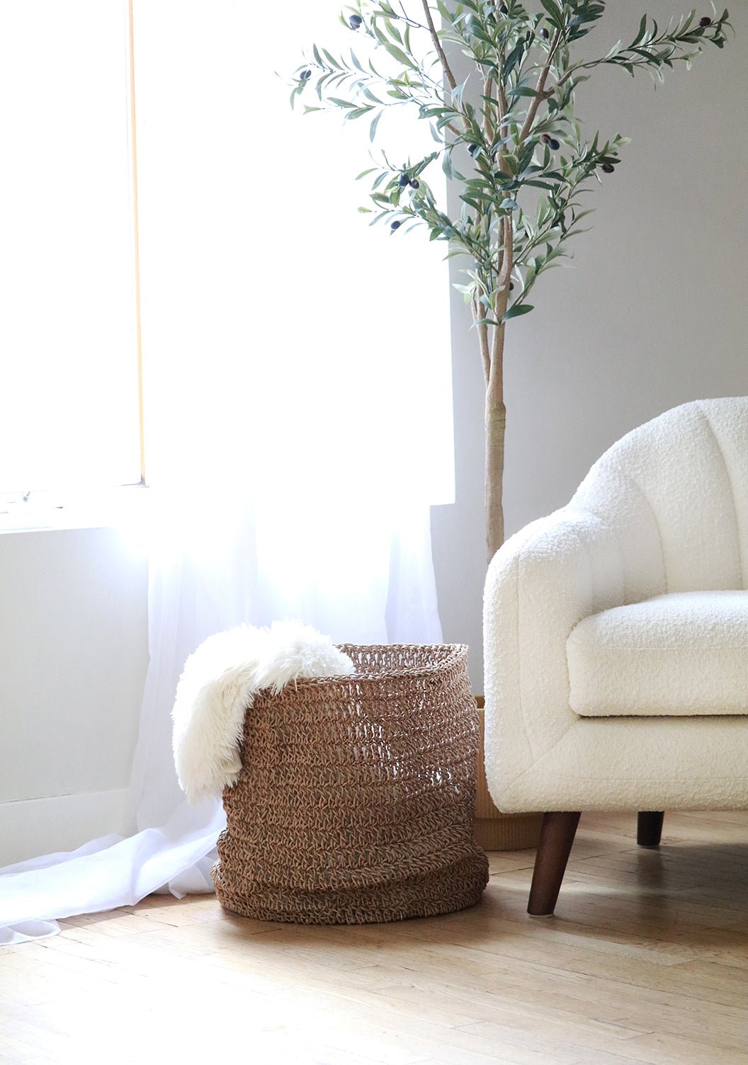 Povitrya Natural Hand-Woven Storage Basket - The Modern Heritage