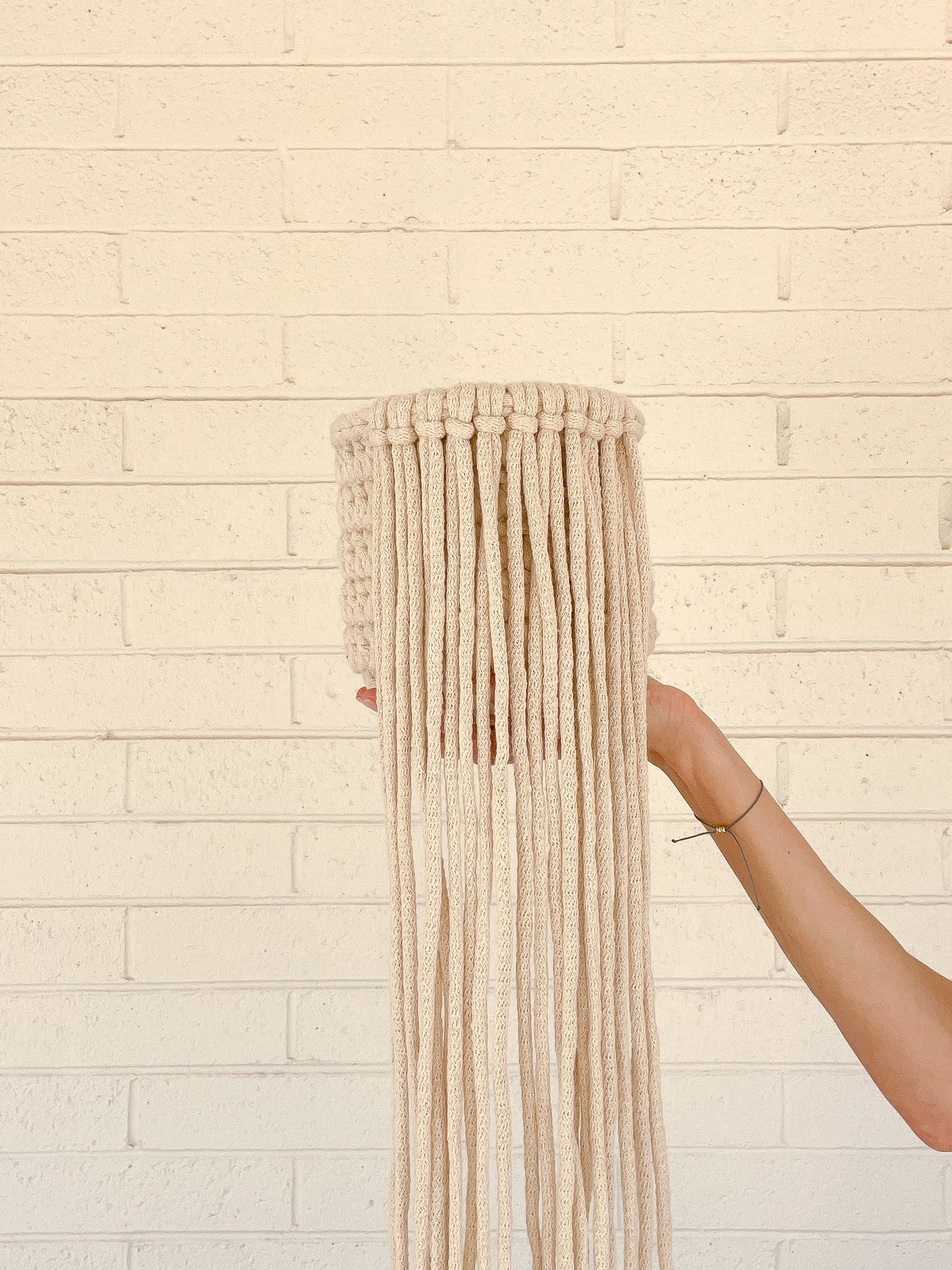 Vona Small White Decorative Basket - The Modern Heritage